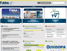 Tablet Screenshot of fundacaoitaipu.com.br